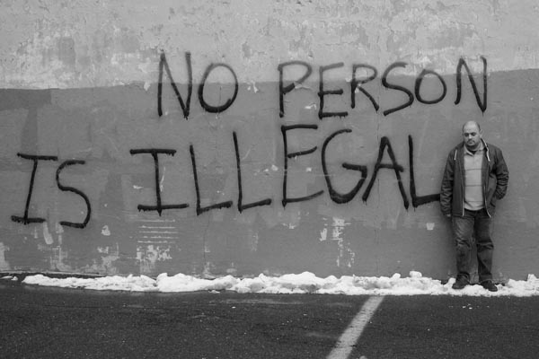 Photo: 'No person is illegal' (taken January 6, 2006) by miguelb. CC-BY-2.0 via Flickr