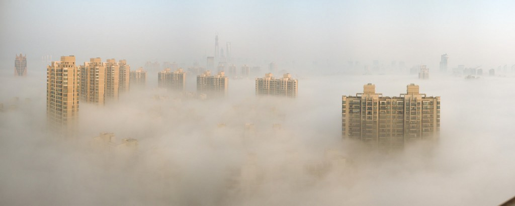Photo: City in pollution,Shanghai (Dec 5, 2013) by leniners via Flickr (CC-NC-2.0).